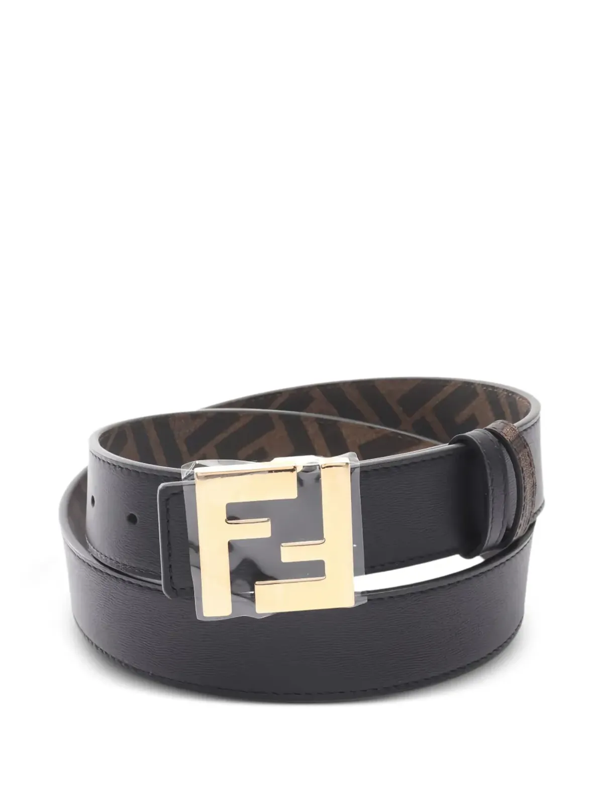 Fendi Pre-Owned FFロゴバックルベルト - 画像5