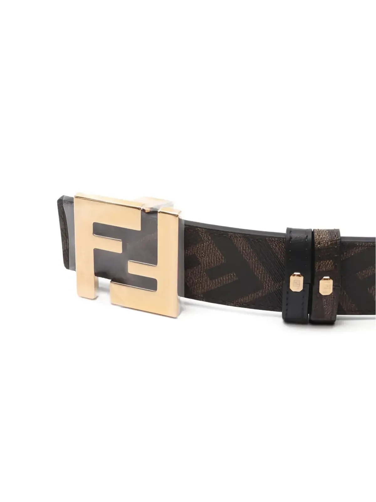 Fendi Pre-Owned FFロゴバックルベルト - 画像2