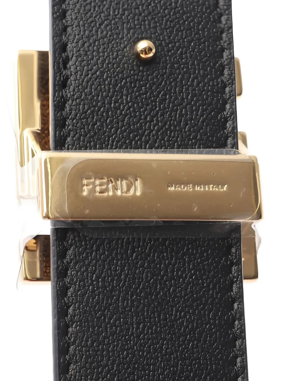 Fendi Pre-Owned FFロゴバックルベルト - 画像4