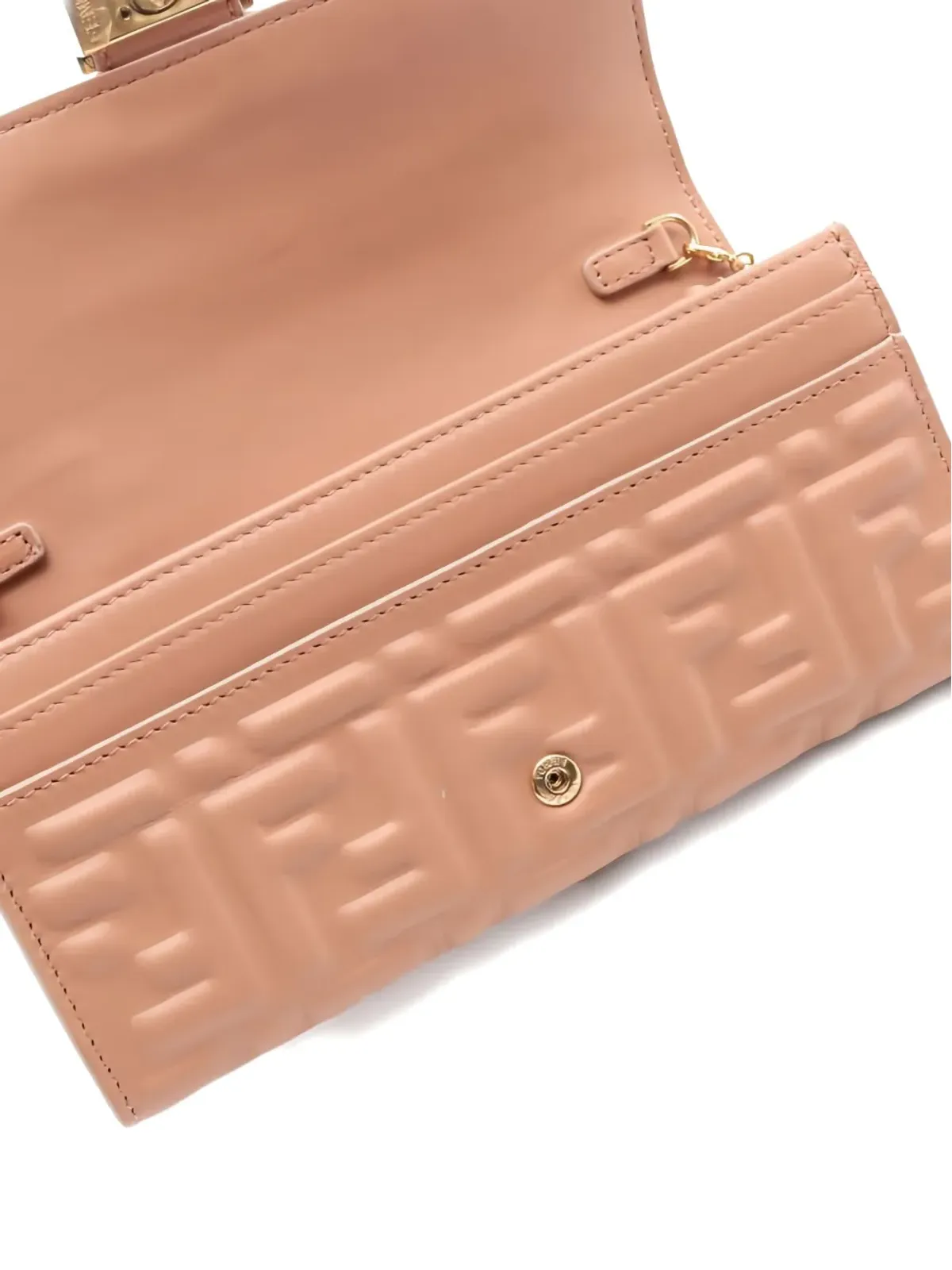 Fendi Pre-Owned バゲット・コンチネンタル・ウォレット ピンク - 画像5