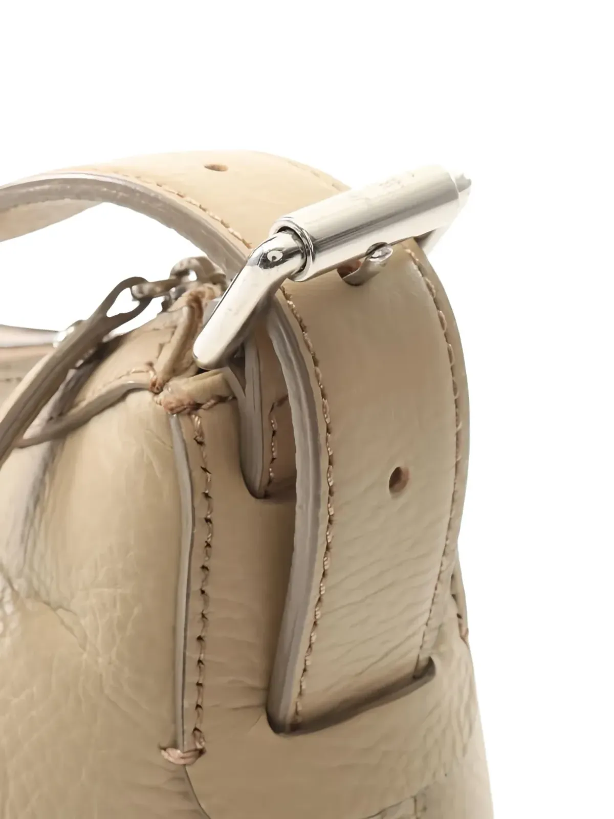Burberry Pre-Owned レザーショルダーバッグ - 画像4