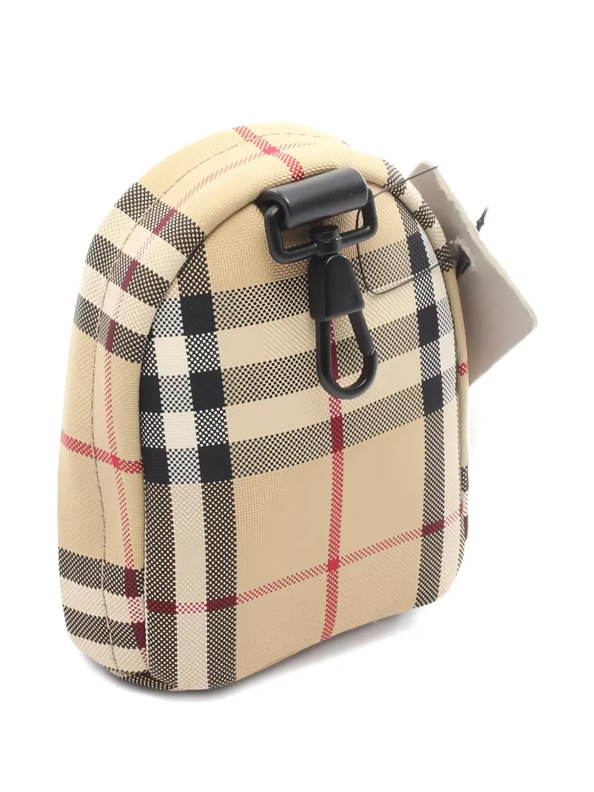 Burberry Pre-Owned 20s ジェット チェック柄バックパック チャームバッグ - 画像2