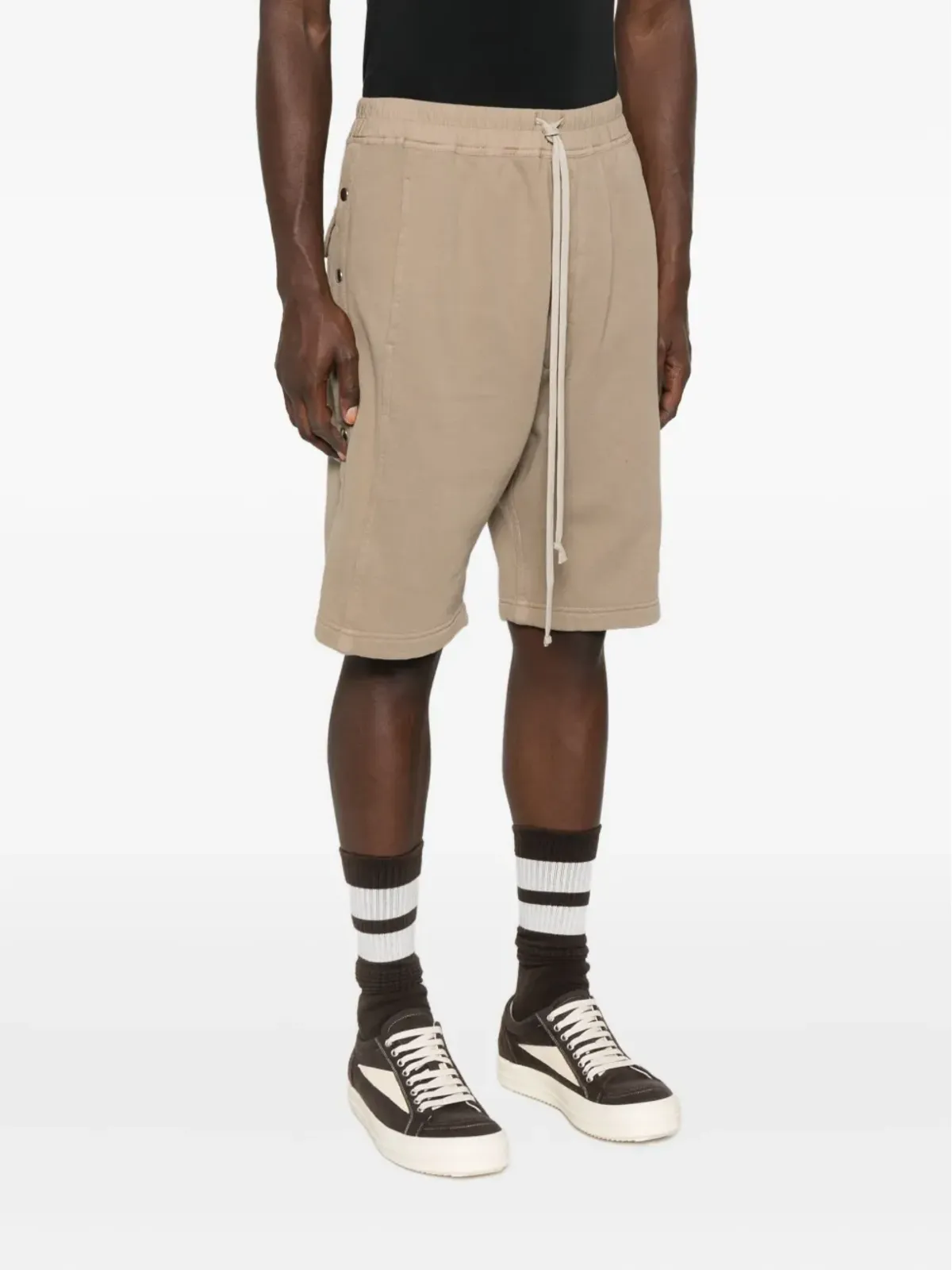 Rick Owens DRKSHDW ドローストリング・エラスティックウエスト・ショーツ - 画像3