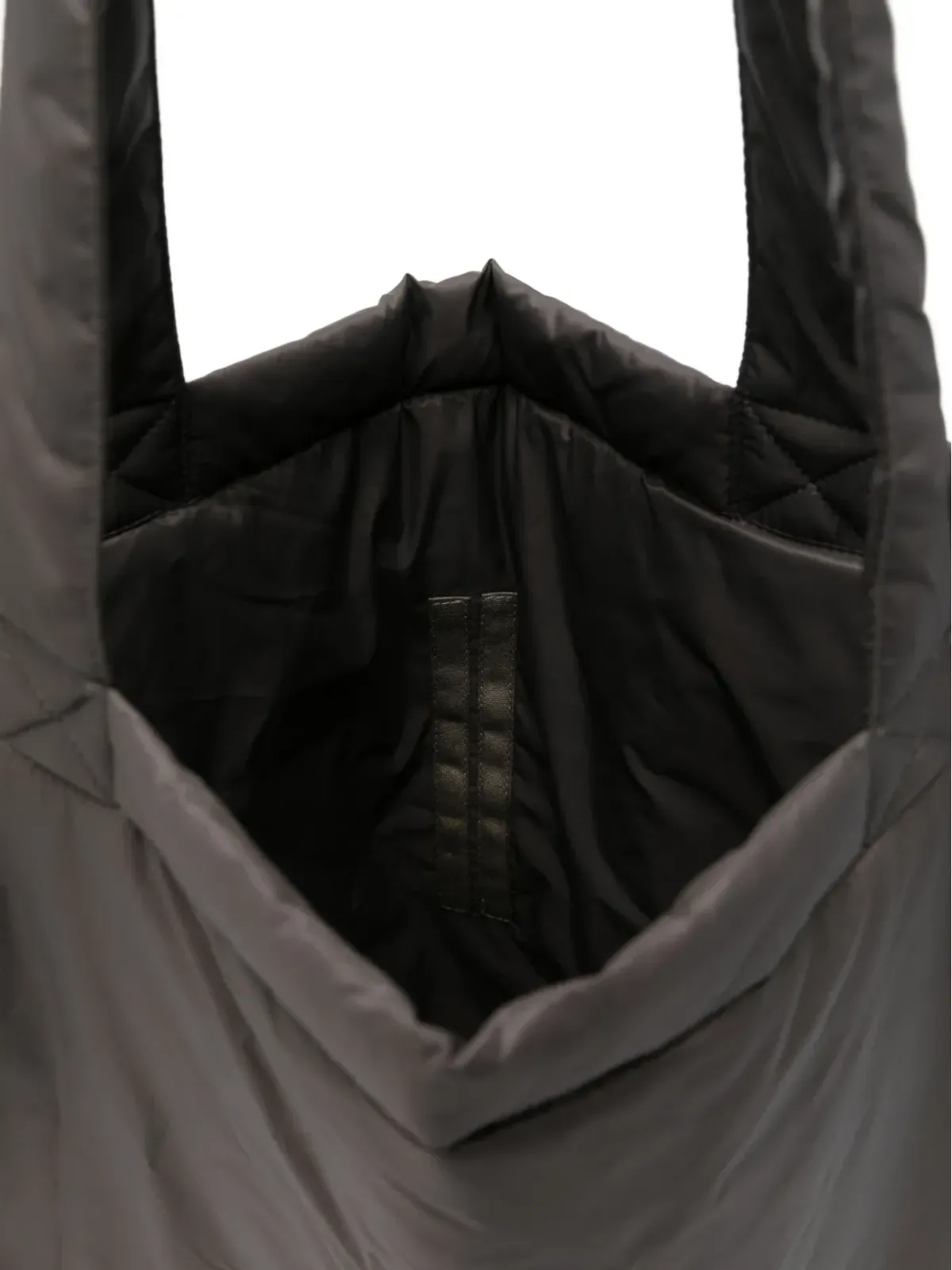 Rick Owens DRKSHDW キルテッド トートバッグ - ブラウン - 画像5