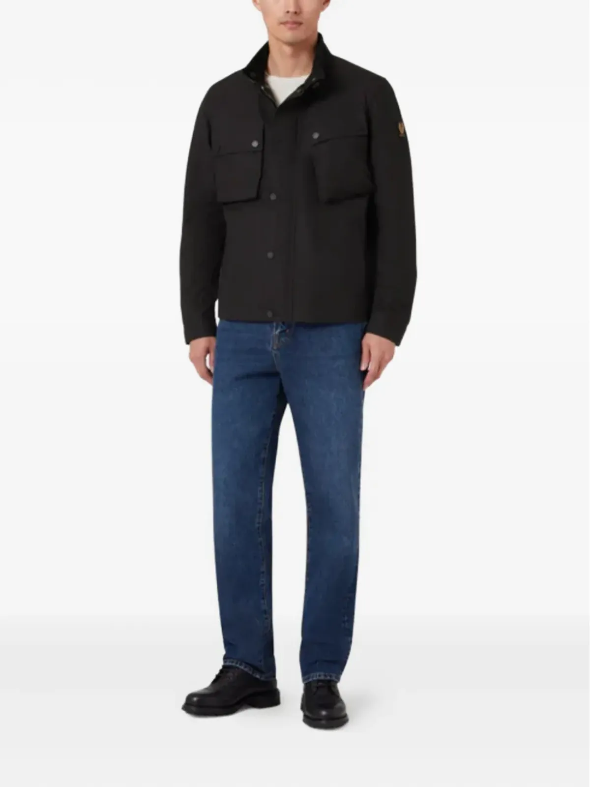 Belstaff ボタン留めフラップポケットジャケット - 画像2