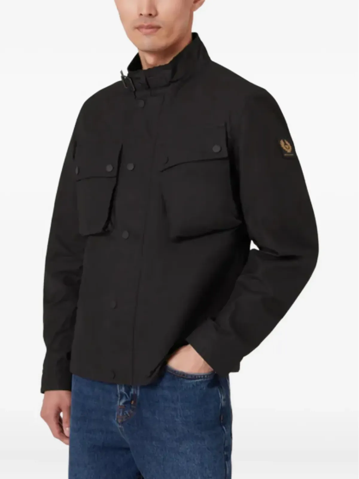 Belstaff ボタン留めフラップポケットジャケット - 画像4