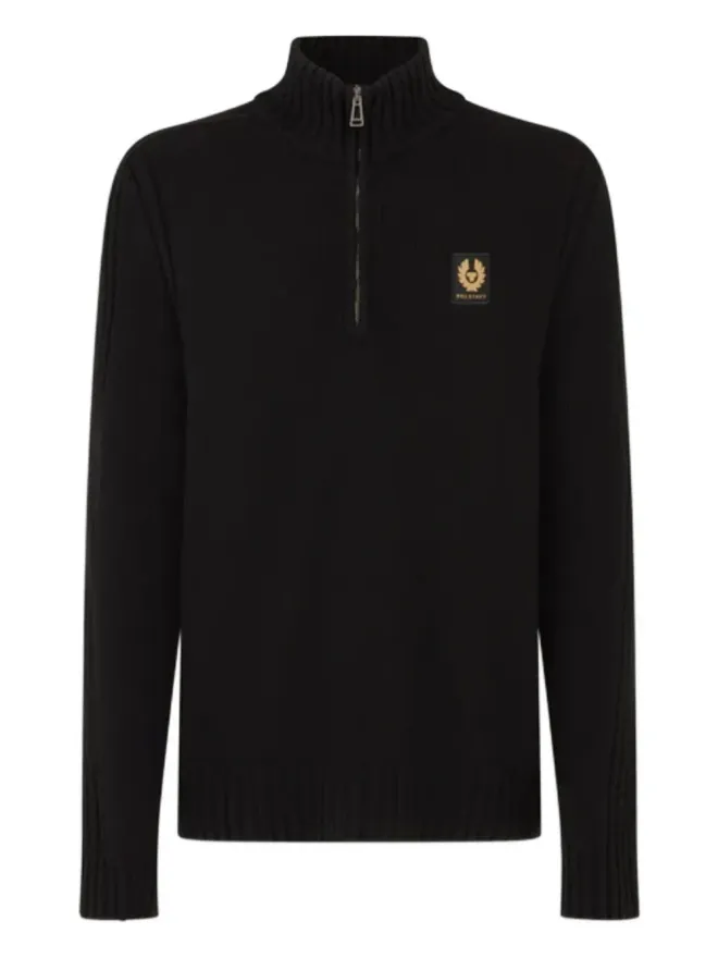 Belstaff Belstaff リブ編み半ジップセーターの商品画像