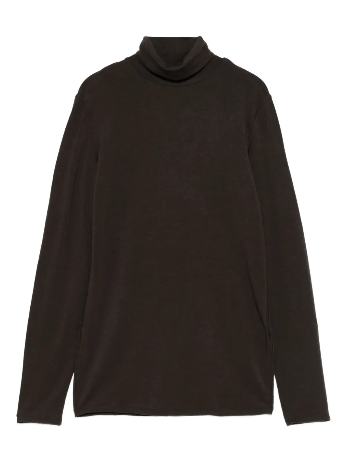 Amomento ロールネックトップ - Brown - 画像1