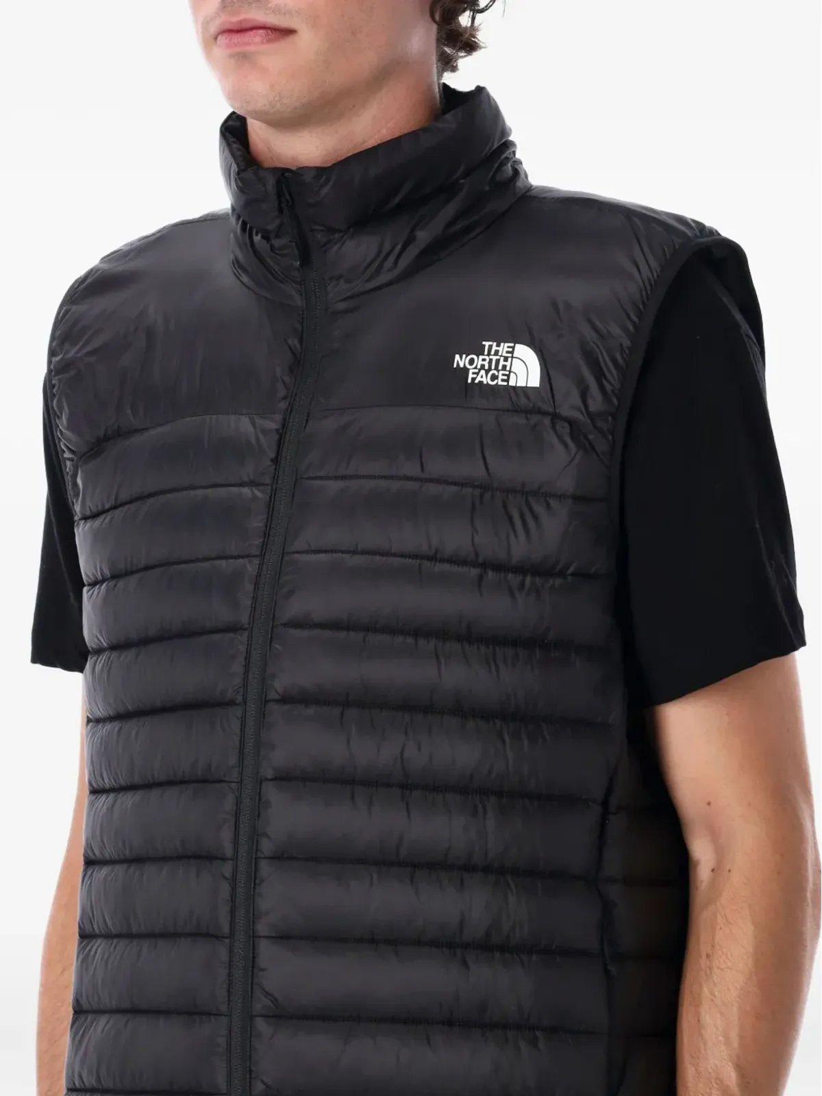 The North Face キルテッド ハイネック ジレ - 画像3