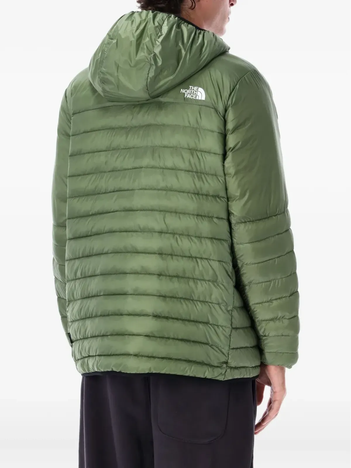 The North Face フード付きキルティッドパディッドジャケット - 画像2