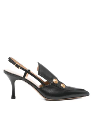 Chloé アグネス スリングバックパンプス - ブラック - サムネイル1