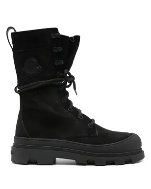 Moncler ベラ レースアップ ロゴパッチ ブーツ - サムネイル1