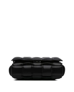 Bottega Veneta ビンテージ ナッパレザーイントレチャート パデッドチェーンキャセッテサッチェル - サムネイル4