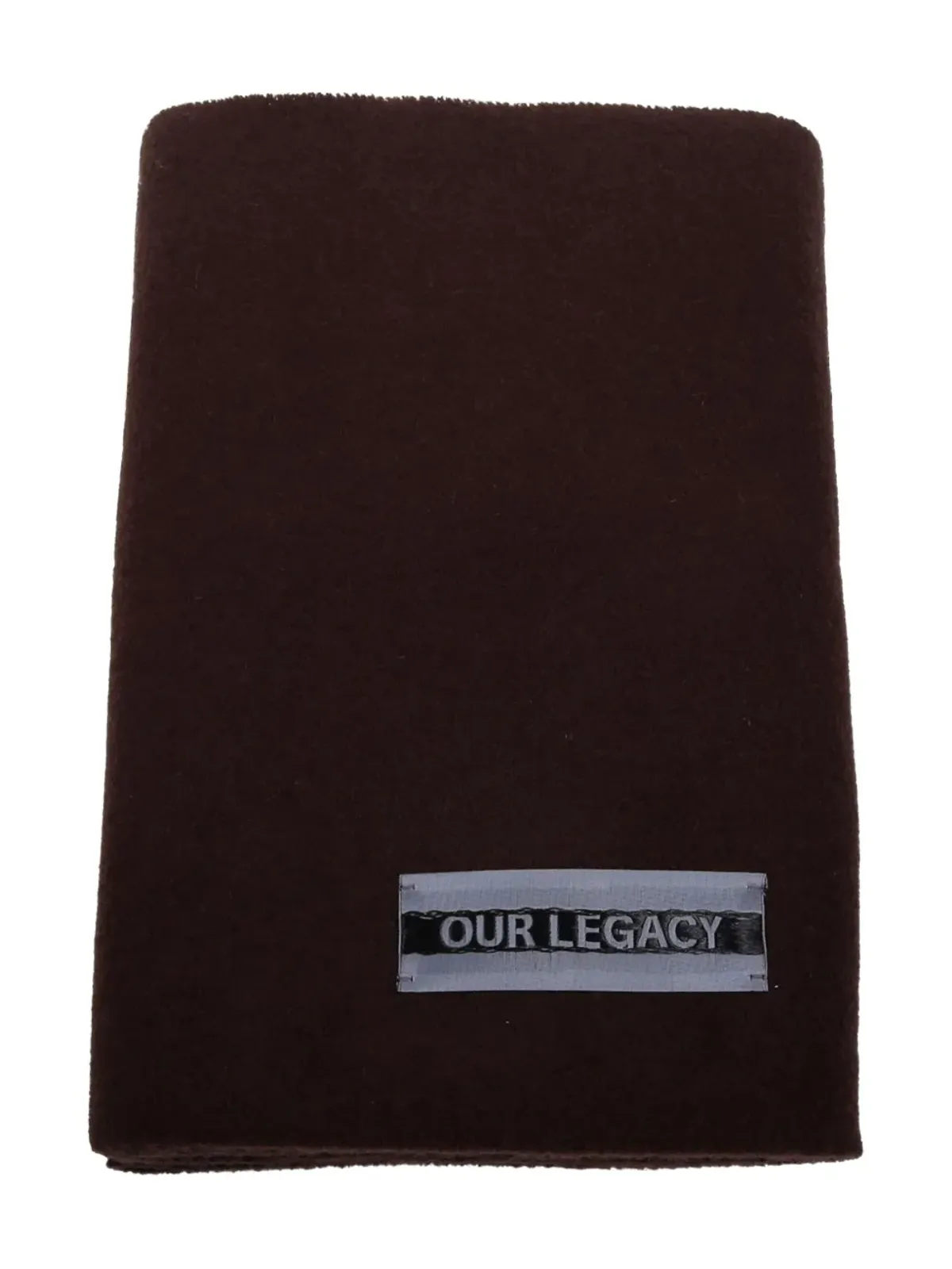 OUR LEGACY ロゴパッチスカーフ - 画像2