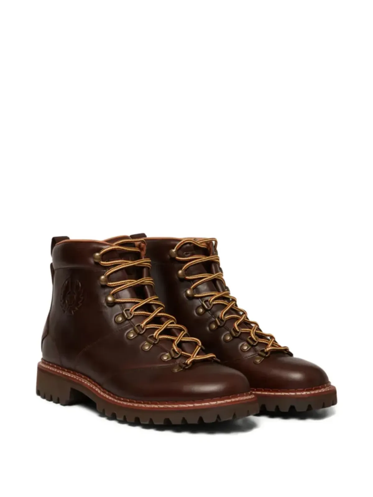Belstaff Butler レザー レースアップ ブーツ - 画像2