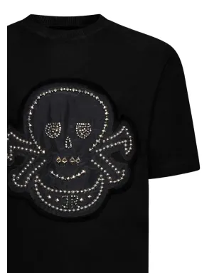 John Richmond マキシデコロ・スカル skull-embellished Tシャツ - サムネイル3