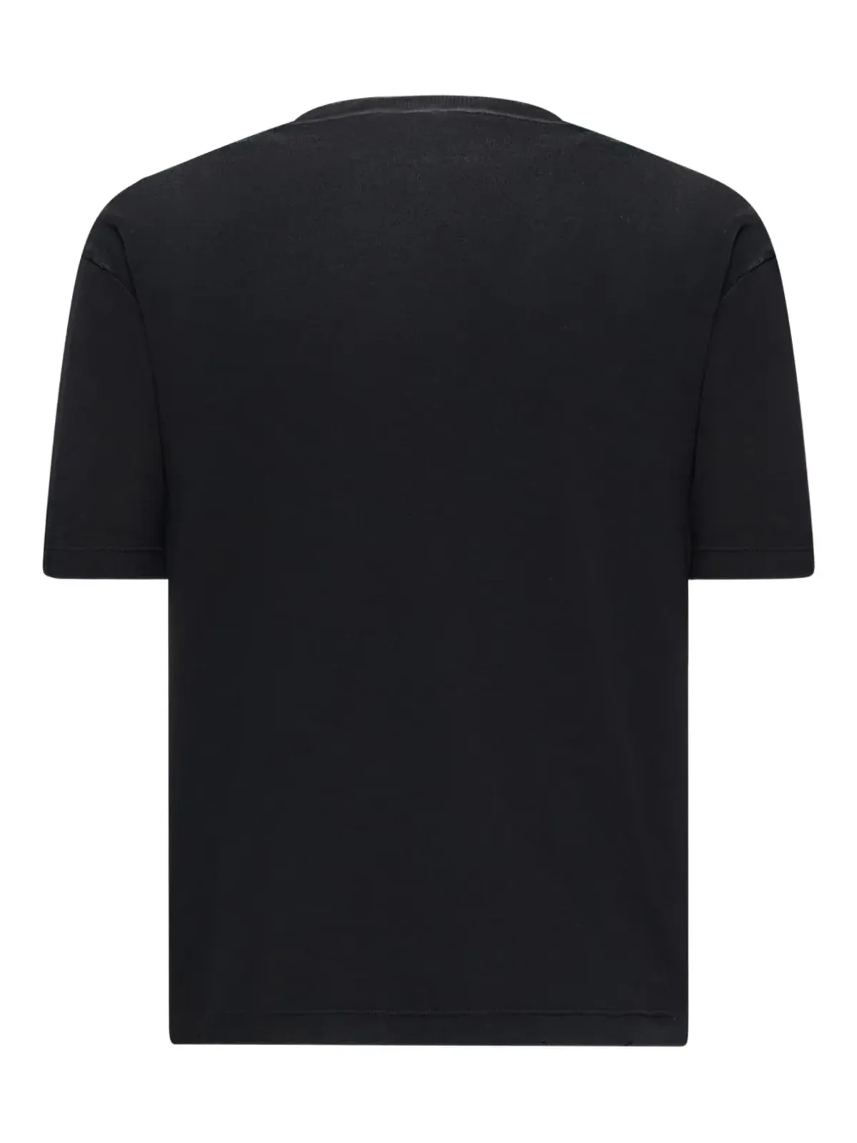 John Richmond ダメージ加工コットンTシャツ - ブラック - 画像2