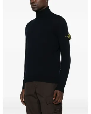 Stone Island タートルネック ロゴパッチ セーター - サムネイル3