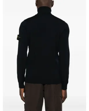 Stone Island タートルネック ロゴパッチ セーター - サムネイル4