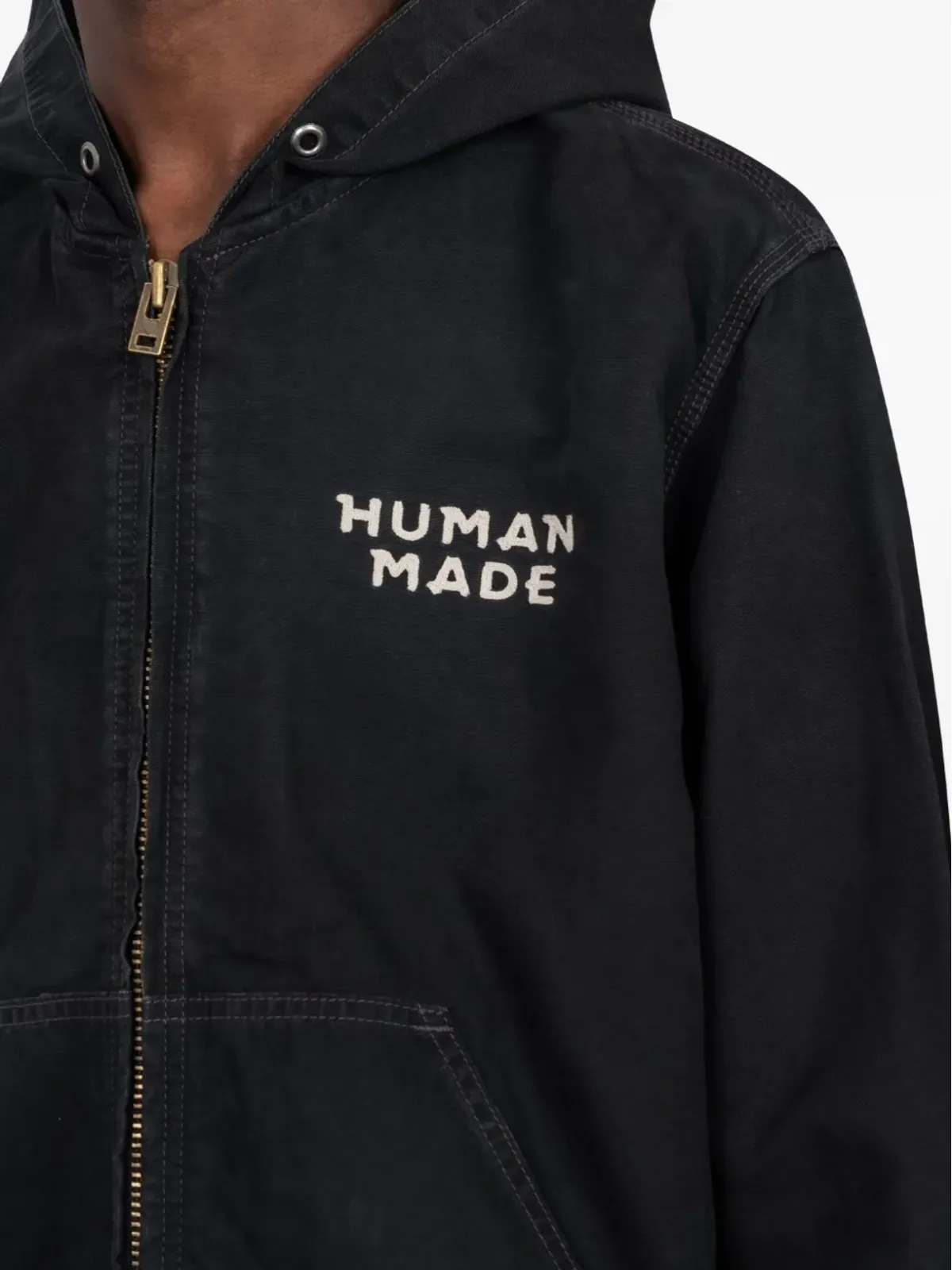 Human Made フード付きジップアップジャケット - 画像4