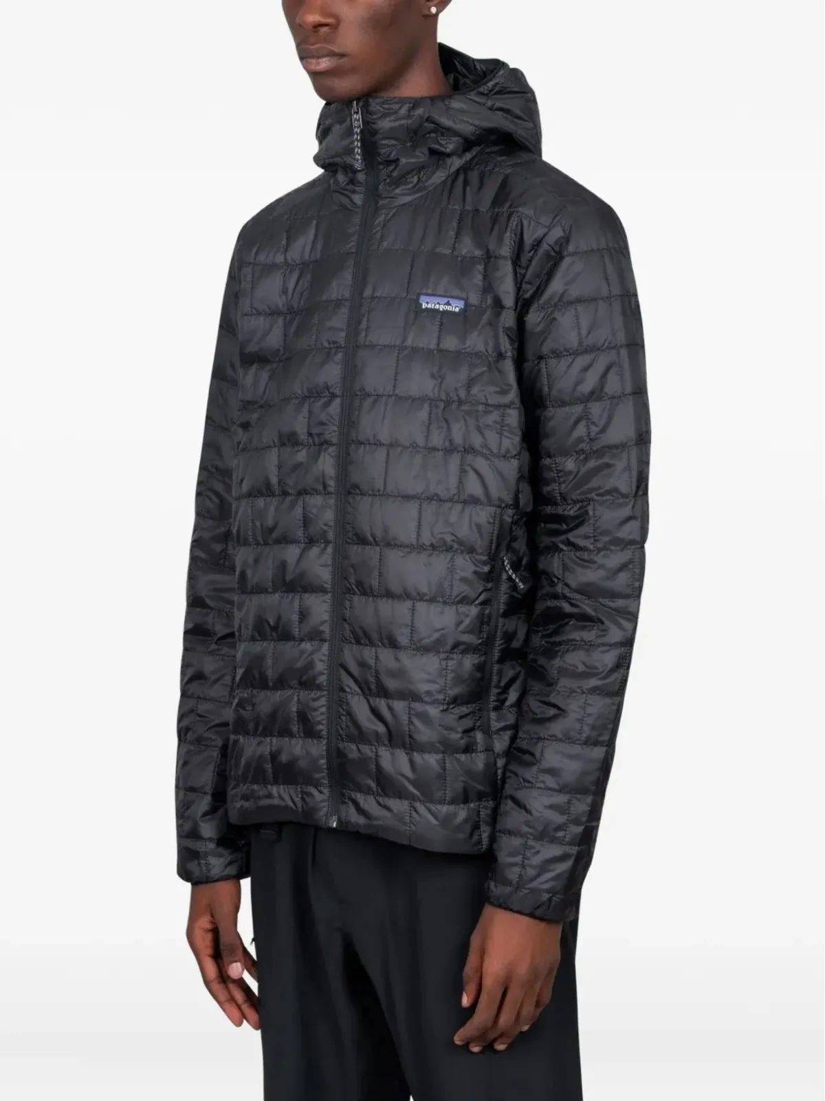 Patagonia キルテッドフーデッドジャケット - 画像2