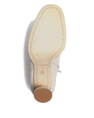 Bernardo Bernardo 1946 76mm Gene block-heel boots - White - サムネイル4