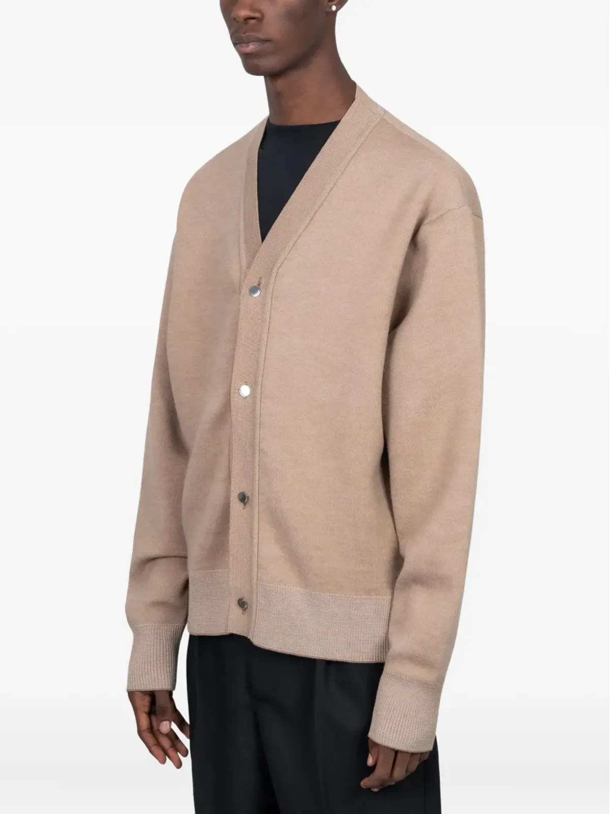 Jacquemus ボタン付きVネックカーディガン - 画像2