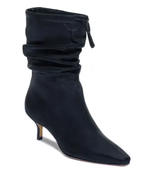 Bernardo 1946 Mazzi scrunched leather boots - Black - サムネイル2
