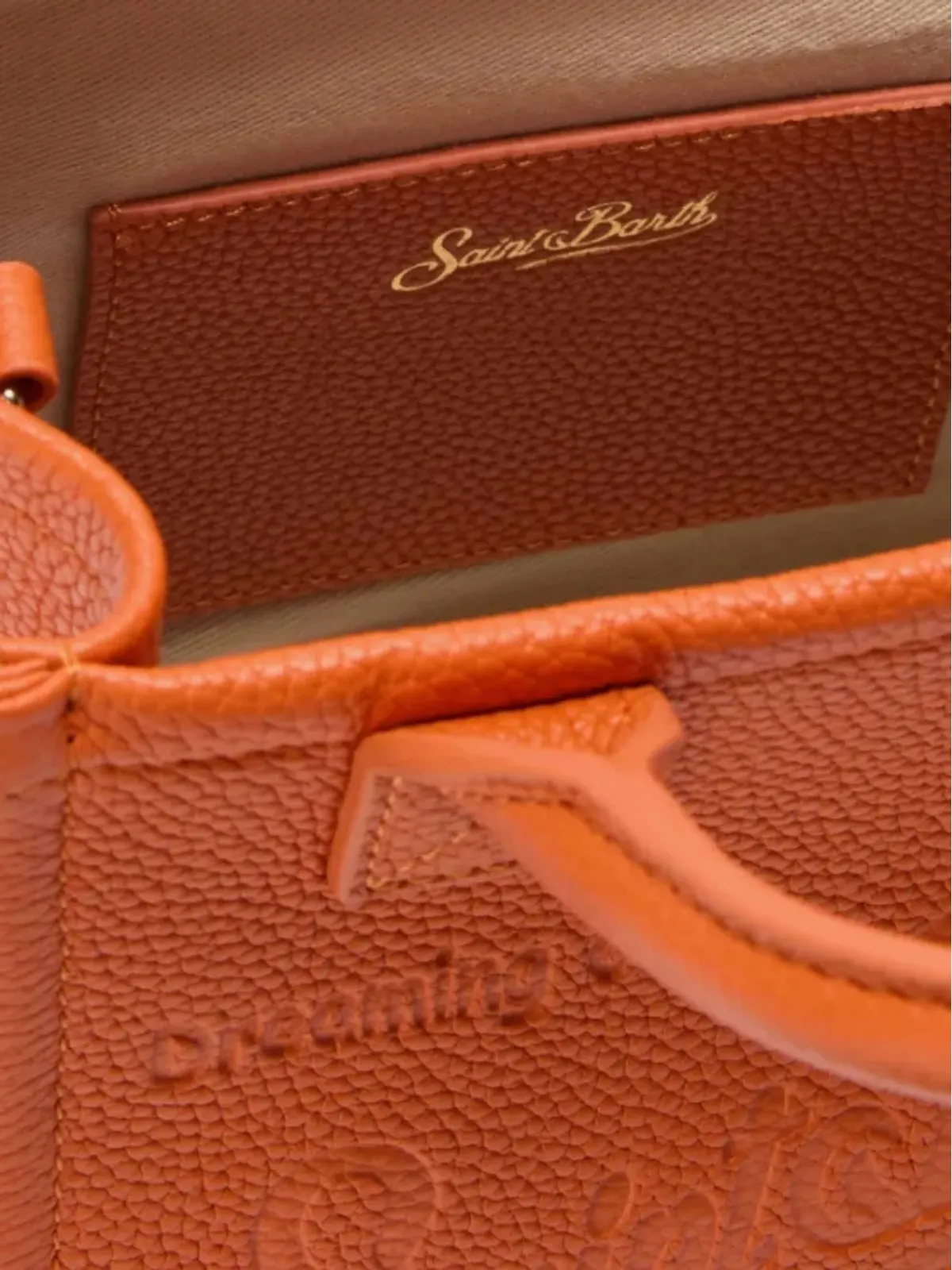 MC2 Saint Barth エンボスロゴ トートバッグ - 画像4
