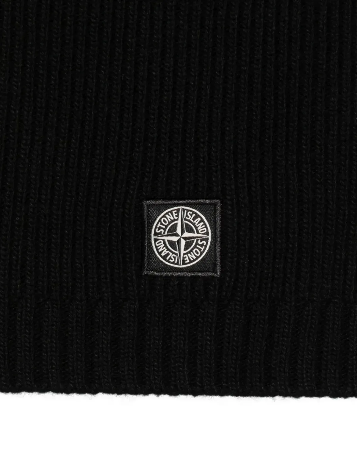 Stone Island Junior リブ編みスカーフ - 画像2