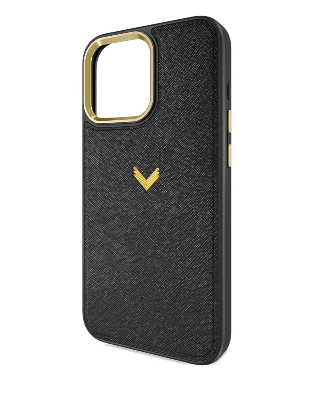 VELANTE サフィアーノレザー iPhone 16 Pro Max ケース - ブラック - 画像4