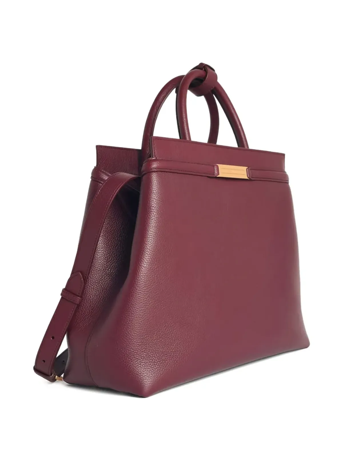 Bally デコ レザー トートバッグ - 画像3