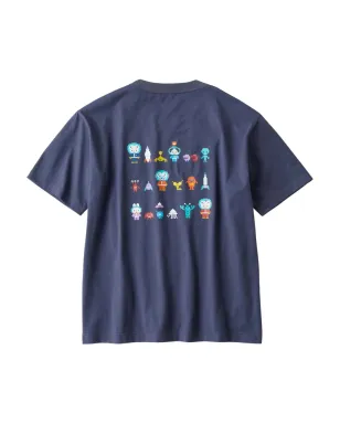 familiar 刺繍クリーチャーTシャツ - サムネイル2