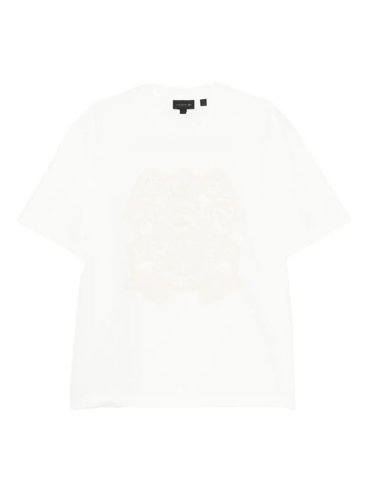 Lacoste グラフィックプリントTシャツ - 画像1