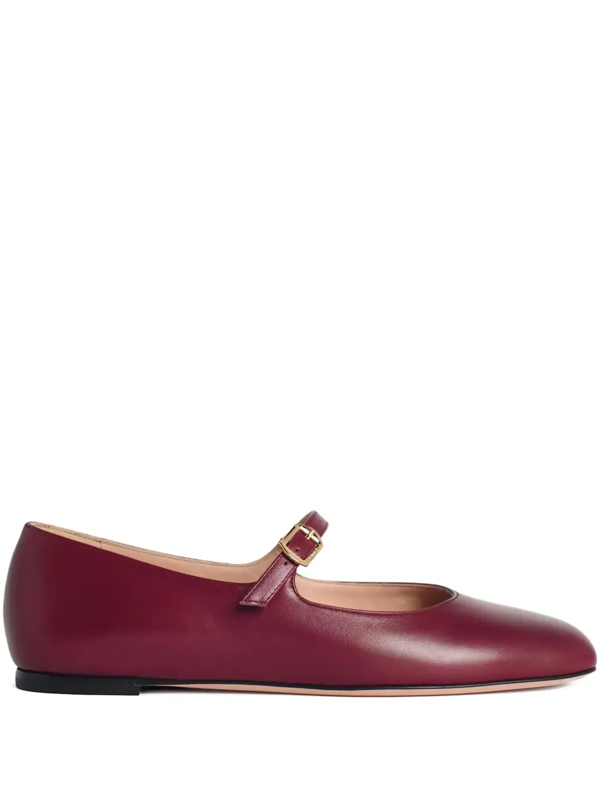 Bally バックルストラップ レザー バレエフラット - 画像1