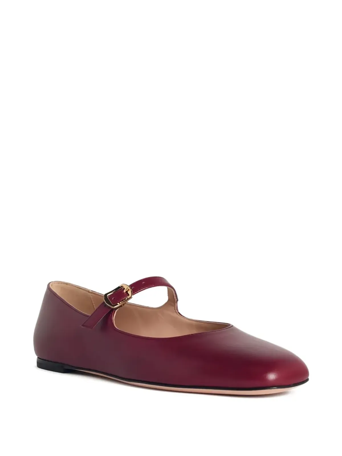 Bally バックルストラップ レザー バレエフラット - 画像2