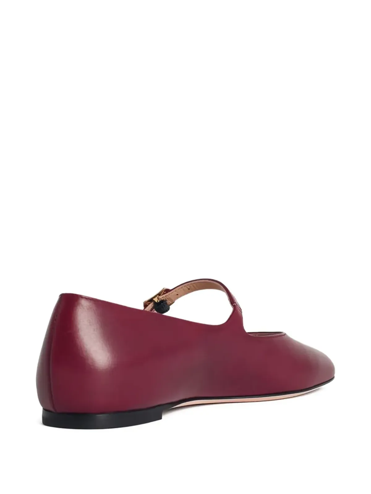 Bally バックルストラップ レザー バレエフラット - 画像3