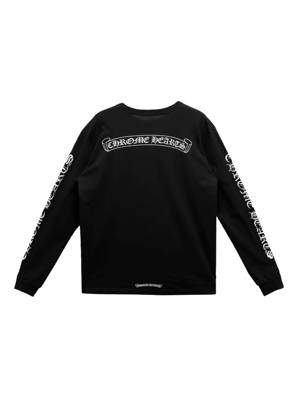 Chrome Hearts スタジアムスクロール ブラック Tシャツ - 画像2