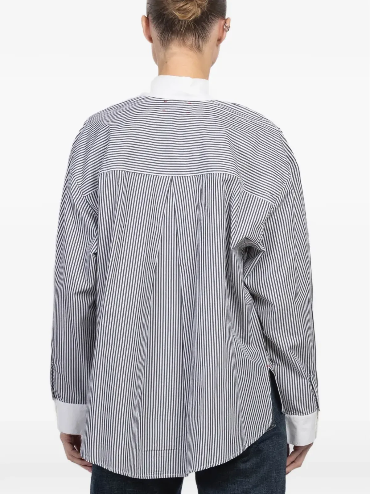 Xirena James striped shirt - 画像5