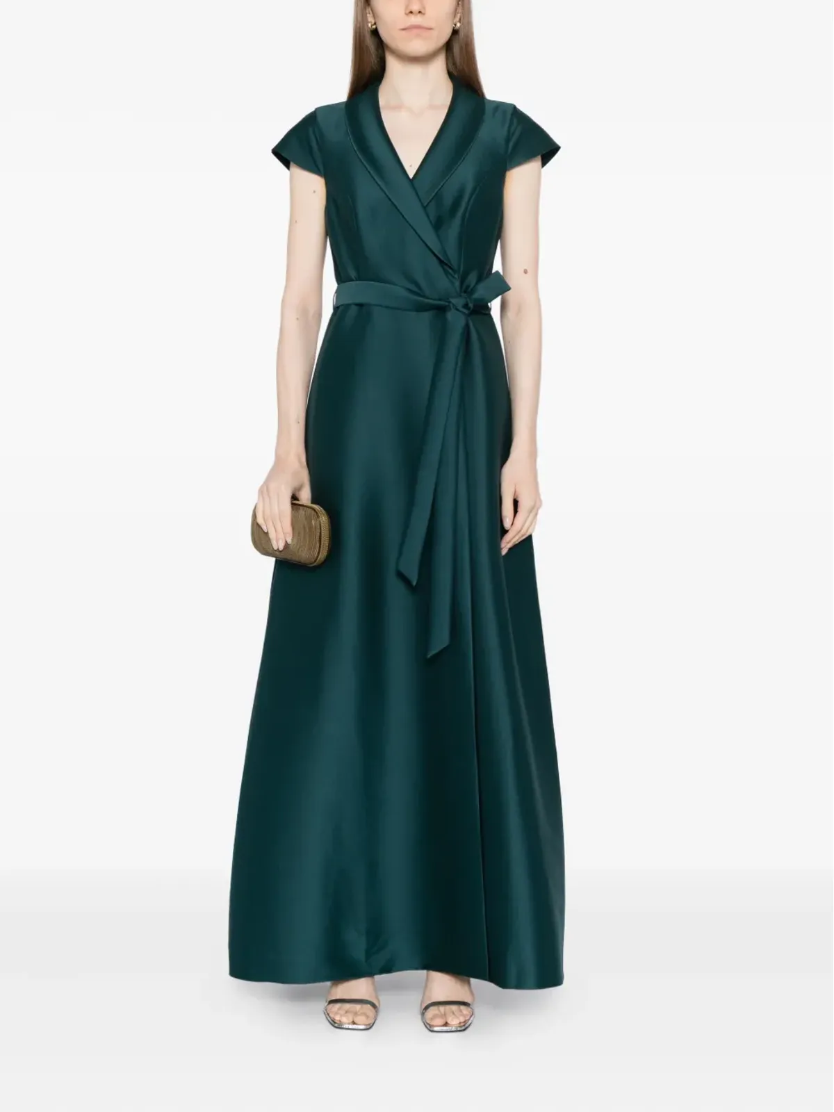 Sachin & Babi Etienne gown - Green - 画像2