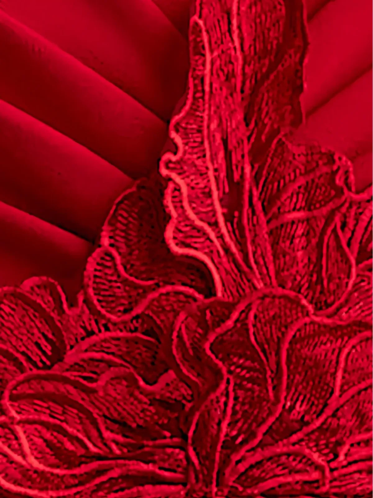 Tadashi Shoji 花モチーフストラップレスジャンプスーツ - 画像5