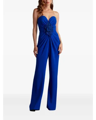 Tadashi Shoji ストラップレス花モチーフのジャンプスーツ - サムネイル2