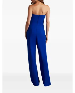 Tadashi Shoji ストラップレス花モチーフのジャンプスーツ - サムネイル3