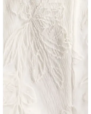 Tadashi Shoji フローラルレースのフリルジャンプスーツ - サムネイル5