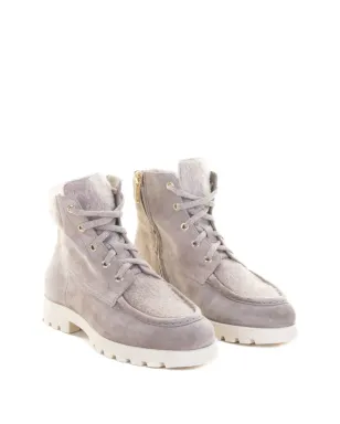 Santoni ファー付きアンクルブーツ - サムネイル2