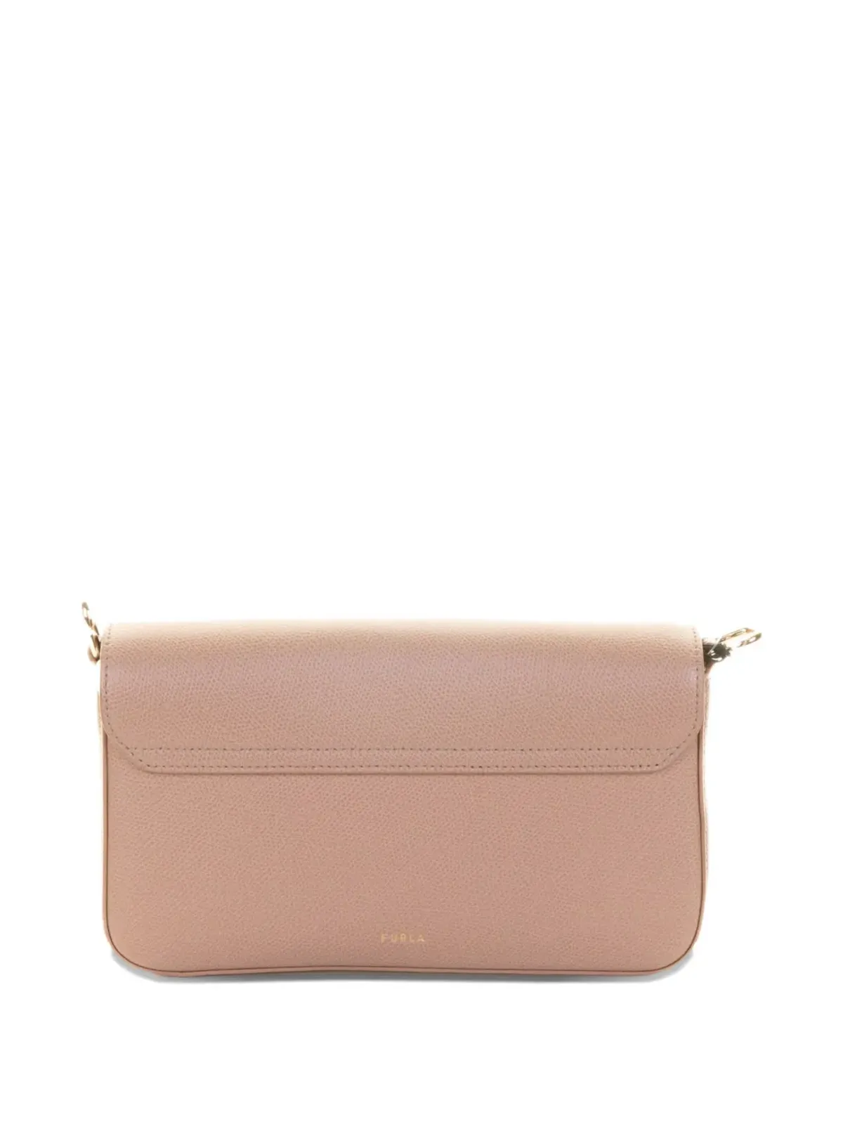 Furla ロックディテール レザー ショルダーバッグ - 画像2