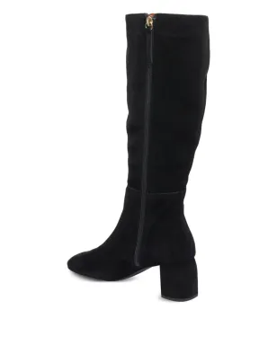 ANGEL ALARCON 65mmジップディテール ブロックヒール ブーツ - サムネイル4