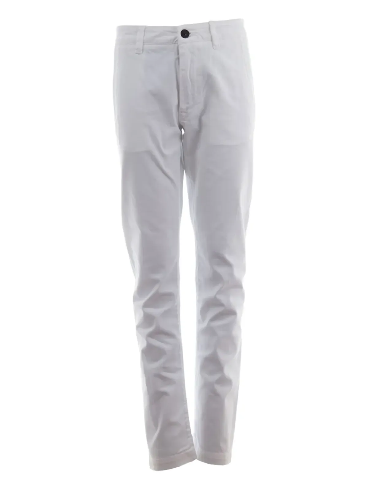 Stone Island Junior ボタン留めパンツ - White - 画像1