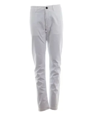 Stone Island Junior ボタン留めパンツ - White - サムネイル1