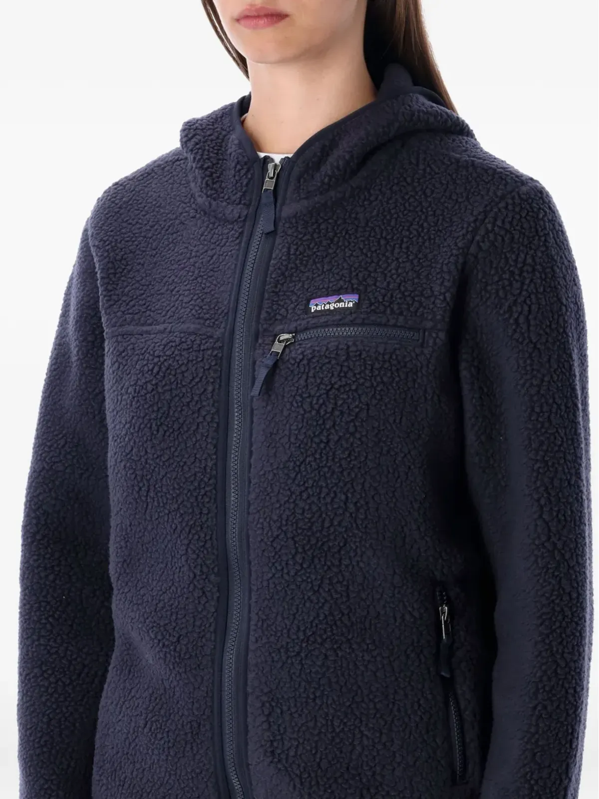 Patagonia フード付きフリースジャケット - 画像3